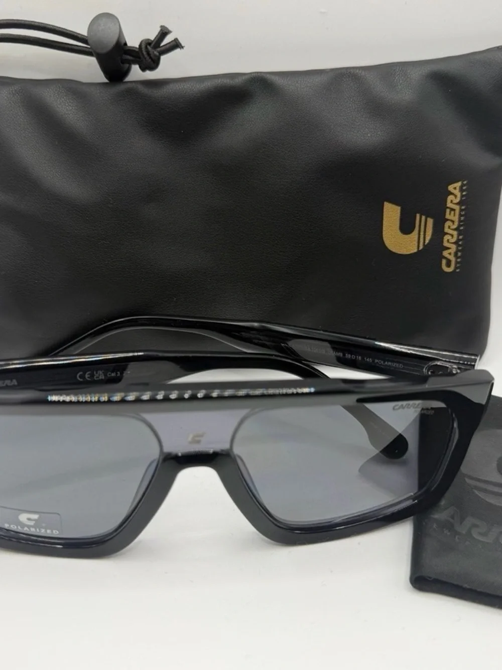 Carrera 1061/S Polarized Sunglasses 08AM9 New w/ Pouch & Cloth